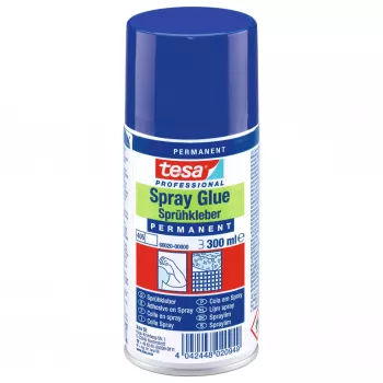 TESA sproeilijm permanent 300 ml transparant