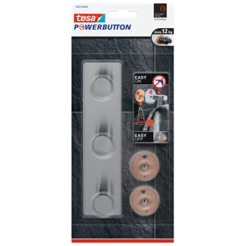 Tesa Powerbutton Classic haakrail RVS (59334-00000-01)