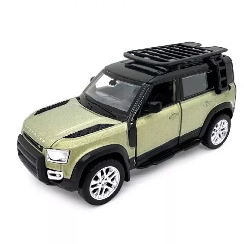 JAMARA Land Rover Defender 1:43 2in1 RC & pull-back groen 3+