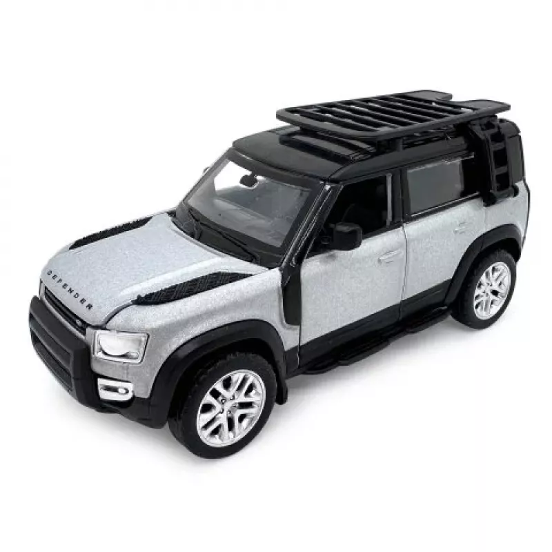 JAMARA Land Rover Defender 1:43 2in1 RC modelauto zilver 3+