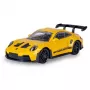 JAMARA Porsche 911 GT3 RS 1:43 geel diecast modelauto (402238)