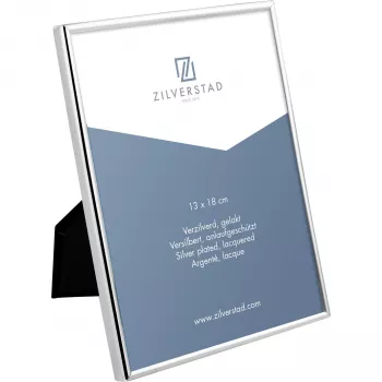 Zilverstad Sweet Memory 13x18 metalen portretfotolijst mat zilver 7999012