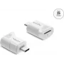 Delock mini kaartlezer USB Type-C voor micro SD geheugenkaarten