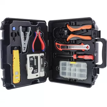 Goldtool netwerk basis installatiekit LAN met tester