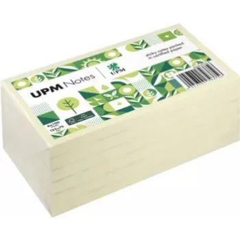 UPM Notes plaknotities 125x75mm 6 blokken geel (5655-01PG-6)