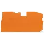 WAGO 2016-7192 afdekplaat voor rijgklemmen - oranje - 1 mm - 69 mm - 38 mm - 2,42 g