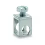 WAGO 209-105 doorgangklem, 2-geleider, 2,5 mm², grijs, 50 stuks
