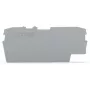 WAGO 2002-1691 scheidingsplaat, grijs, 1 mm dik, TOPJOB S