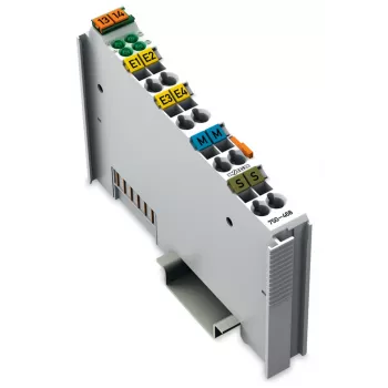 WAGO 750-468 - 4-kanaals analoog ingangsmodule, 12 bit, 4 ms, 0-10 V / 4-20 mA