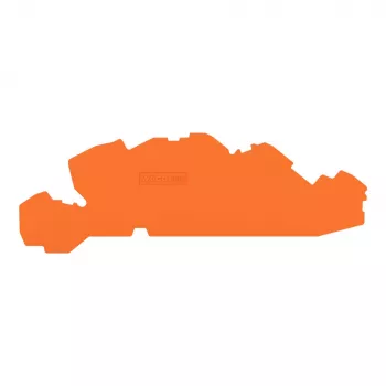 WAGO 2005-7692 eindplaat / afdekking - oranje