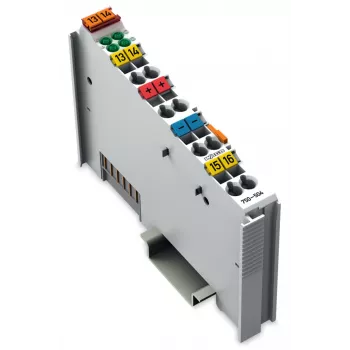 WAGO 750-504 digitaal uitgangsmodule, 4 kanalen, 24 VDC, 0,5 A, CAGE CLAMP, DIN-rail