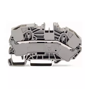 WAGO 2016-7604 doorvoerklem, 4-geleider, 16 mm², 800 V, grijs