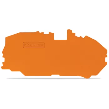 WAGO 2016-7692 eindplaat, oranje, 1 mm, 84,5 mm, 41,7 mm, 3,11 g