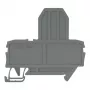 WAGO 2002-991 eindplaat, grijs, 2 mm, 67 mm, 57,2 mm, TOPJOB S
