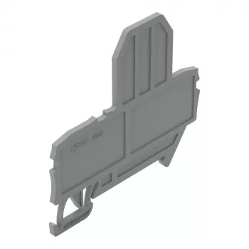WAGO 2002-991 eindplaat, grijs, 2 mm, 67 mm, 57,2 mm, TOPJOB S