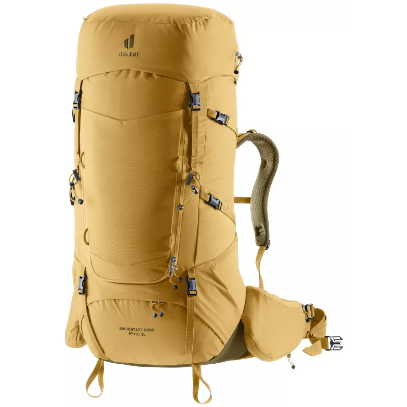 Deuter Aircontact Core 65 + 10 SL dames trekkingrugzak - Savanna/Nori