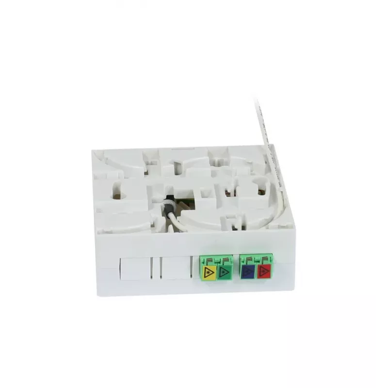 Synergy 21 FTTH Compact Box voorgemonteerd, 4xLC/APC naar open eind, 60m, 9/125µm, G.657.A2, 4-vezel, OD 2,2mm