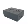 ALLNET Rock 4 C+ aluminium behuizing ecoPI PRO LP zwart voor Radxa Rock Pi 4C Plus