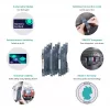 Siemens SIRIUS 3RQ4 insteekkoppelrelais, 230 V AC/DC, 3 NO + 1 NC, schroefaansluiting
