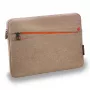PEDEA Fashion tabletcase voor Samsung Galaxy Tab S6 Lite / A9+ / S9 / A8, beige/oranje, neopreen