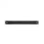 Adam Hall 19 inch 1U rack-blindplaat met borstelstrip 87221BRUSH zwart