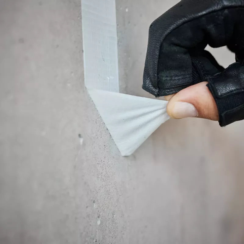 Adam Hall DTEXAVW50 gaffer-tape wit 50 mm x 50 m