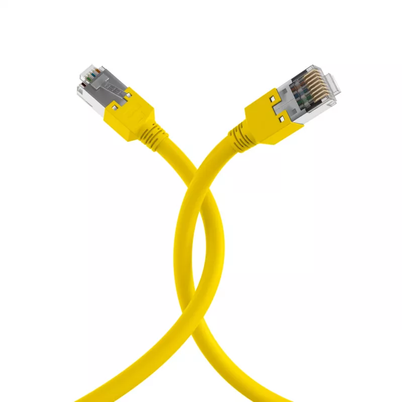 EFB Elektronik RJ45-patchkabel Cat.5e SF/UTP LSZH Draka UC300 TM11 geel 15 m