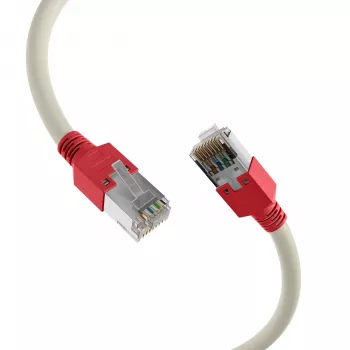 EFB Elektronik RJ45-patchkabel Cat.5e F/UTP LSZH Draka UC300 TM11rt crossover grijs 0,5 m