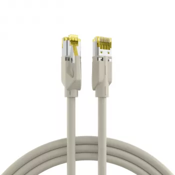 EFB-Elektronik RJ45-patchkabel Cat.6A S/FTP LSZH Draka UC900 TM31 grijs 25 m