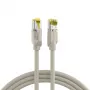 EFB-Elektronik RJ45-patchkabel Cat.6A S/FTP LSZH Draka UC900 TM31 grijs 25 m