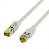 EFB-Elektronik RJ45-patchkabel Cat.6A S/FTP LSZH Draka UC900 TM31 grijs 25 m