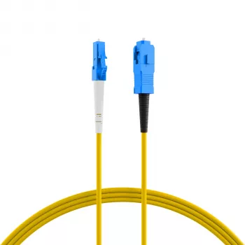 EFB-Elektronik simplex glasvezel-patchkabel LC-SC G657.A2 0,5m 2,0mm geel 9/125µm