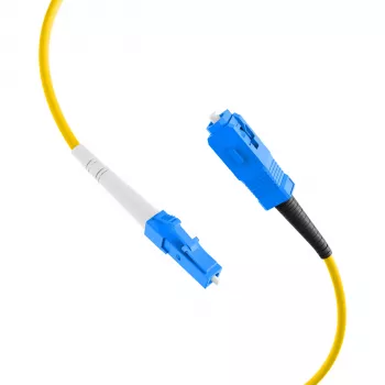 EFB-Elektronik simplex glasvezel-patchkabel LC-SC G657.A2 0,5m 2,0mm geel 9/125µm