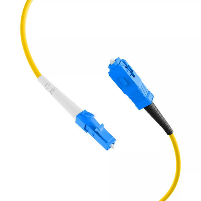 EFB-Elektronik simplex glasvezel-patchkabel LC-SC G657.A2 0,5m 2,0mm geel 9/125µm