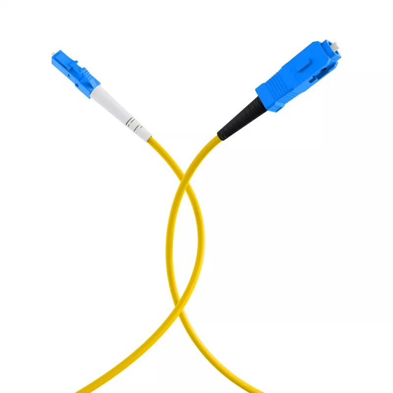 EFB-Elektronik simplex glasvezel-patchkabel LC-SC G657.A2 0,5m 2,0mm geel 9/125µm