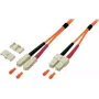 EFB Elektronik duplex jumper SC-SC 62.5/125µm OM1 LSZH oranje 3,0mm 10m
