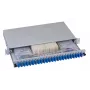 EFB Elektronik Fiber Optic Patch Panel - Rack Mount - SC SM X 48 - grijs, RAL 7035 - 1U - 19 inch