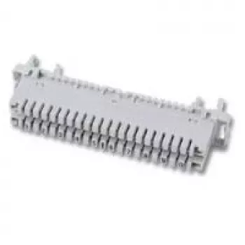 EFB Elektronik LSA aansluitstrip 2/10 tot 10DA voor montage op ronde stang, met kleurcode