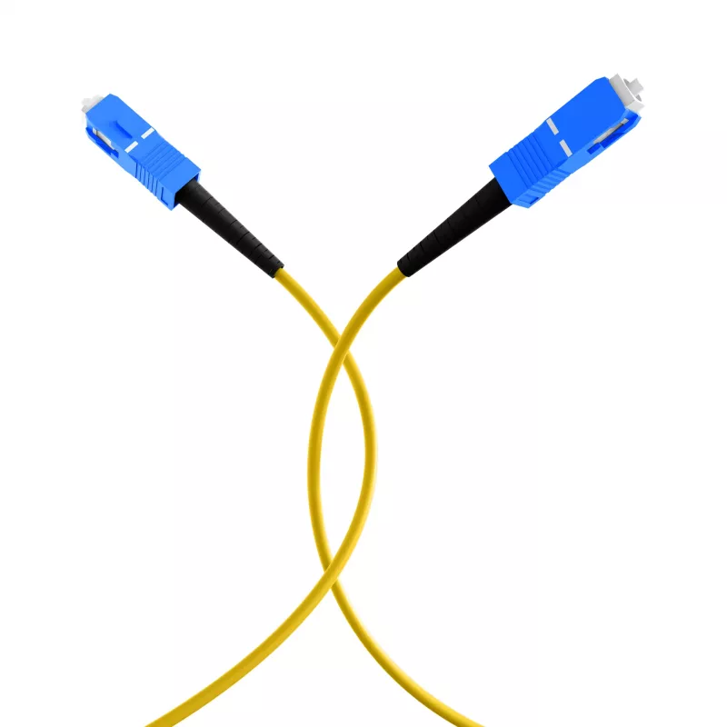 EFB Elektronik Simplex LWL patchkabel SC-SC OS2 G657.A2 15m 3,0mm geel 9/125µm