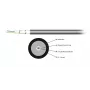 EFB Electronics A-DQ(ZN)B2Y 12E 9/125 G657.A1 PE zwarte glasvezelkabel