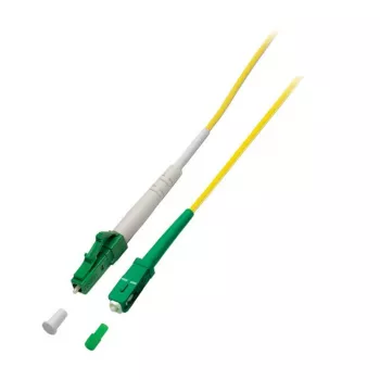 EFB Elektronik simplex glasvezel patchkabel LC/APC-SC/APC G.657.A2 20 m 2,0 mm geel 9/125 µm