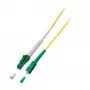 EFB Elektronik simplex glasvezel patchkabel LC/APC-SC/APC G.657.A2 20 m 2,0 mm geel 9/125 µm