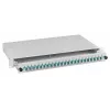 EFB-Elektronik LC OS2 lasdoos 48 pigtails / 24 koppelingen 1U 19 inch uitschuifbaar