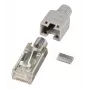HIROSE RJ45 stekker STP TM11 grijs 100 stuks Cat. 5e - H7540.12-100