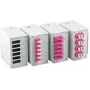 EFB Elektronik frontpaneel voor 6 x SC-D, LC-quad met 1,7 mm schroefgaten