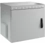 EFB Electronics 19 inch wandbehuizing IP55, 12U, stalen deur, diepte 600 mm, RAL 7035 lichtgrijs