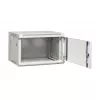 EFB-Elektronik 19 inch wandbehuizing Flat Pack 15U, diepte 600 mm, RAL 7035 lichtgrijs (691715FGR.2)