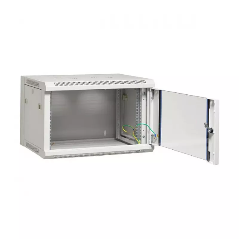 EFB-Elektronik 19 inch wandbehuizing Flat Pack 15U, diepte 600 mm, RAL 7035 lichtgrijs (691715FGR.2)