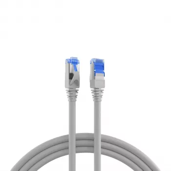 EFB IPK-6A-U-TPE-GR-1000 Cat6a S/FTP RJ45 patchkabel 10 m grijs