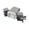 EFB Elektronik RJ45 Keystone Slimline Cat.6A zilver STP PVP Component 12-pack - Power over Ethernet - RJ-45
